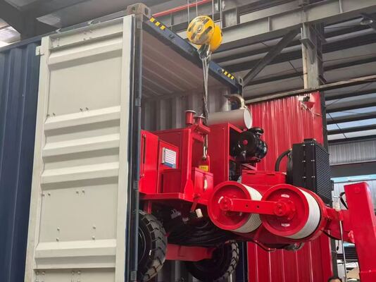 Max reverse pulling speed 5kmh Hydraulic Puller Tensioning Device ...